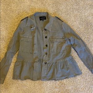 Lucky Brand army green jacket
